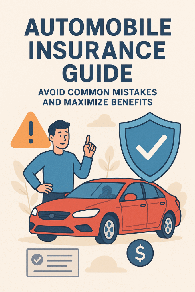 Automobile Insurance Guide: Avoid Common Mistakes and Maximize Benefits